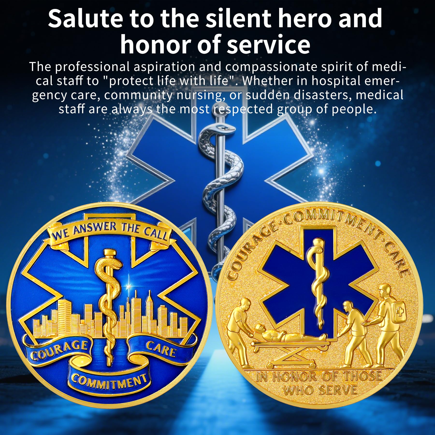 Medical Challenge Emergency Medical Services Commemorative Coins mysite