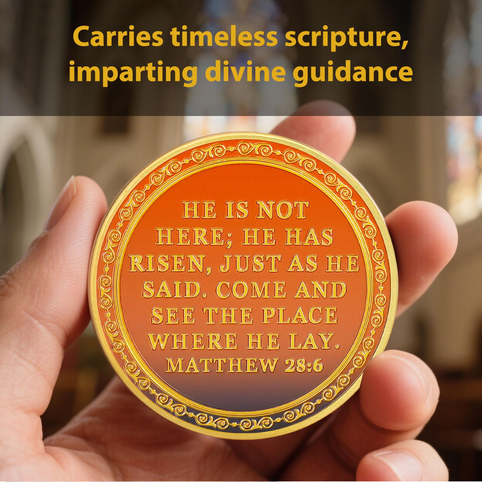 Jesus Resurrection Christian Challenge Coin mysite