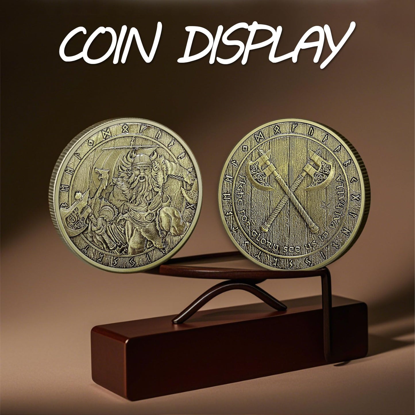 Lucky Viking Warrior Norse Mythology Viking Valhalla Coin mysite