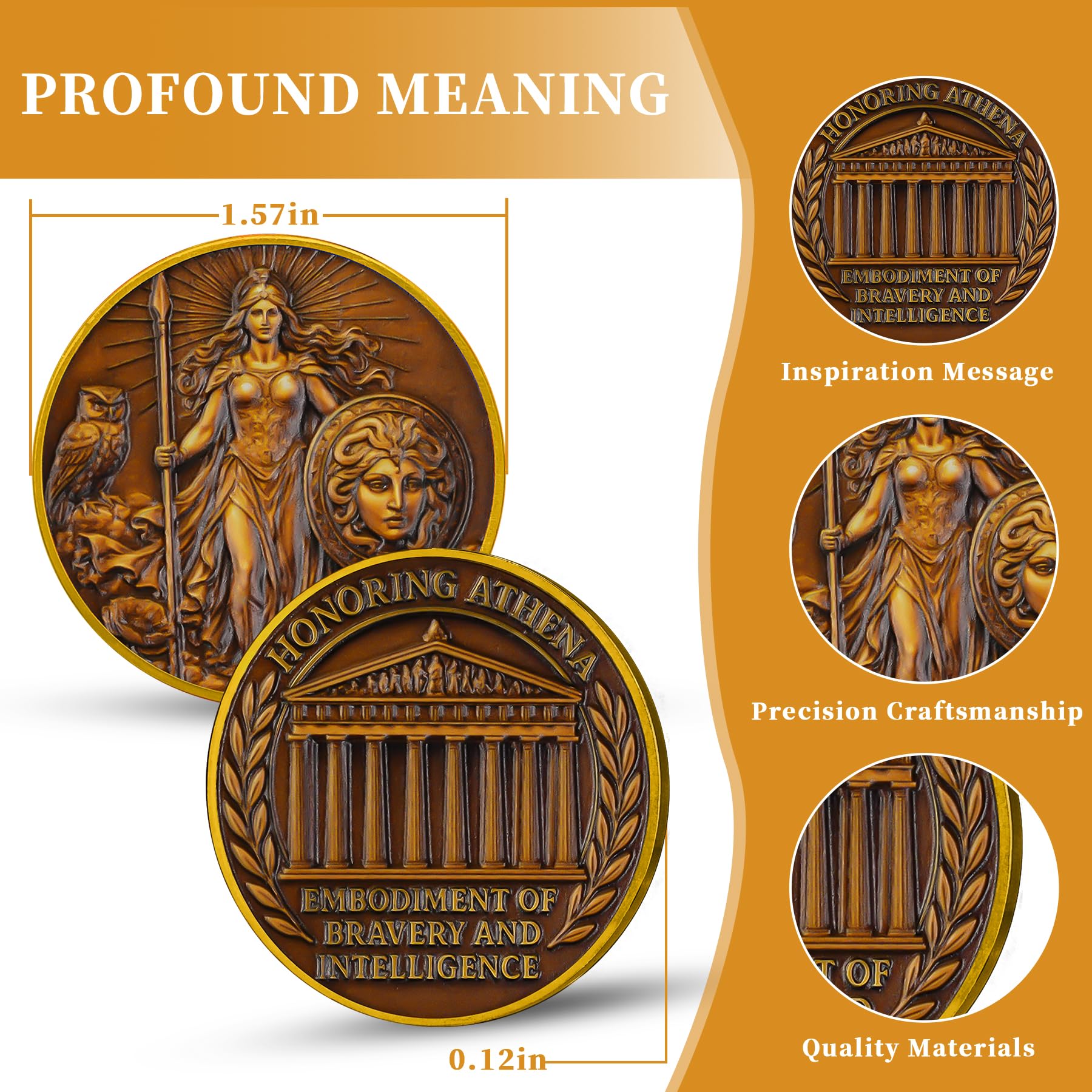 Athena Greek Mythology Coin mysite