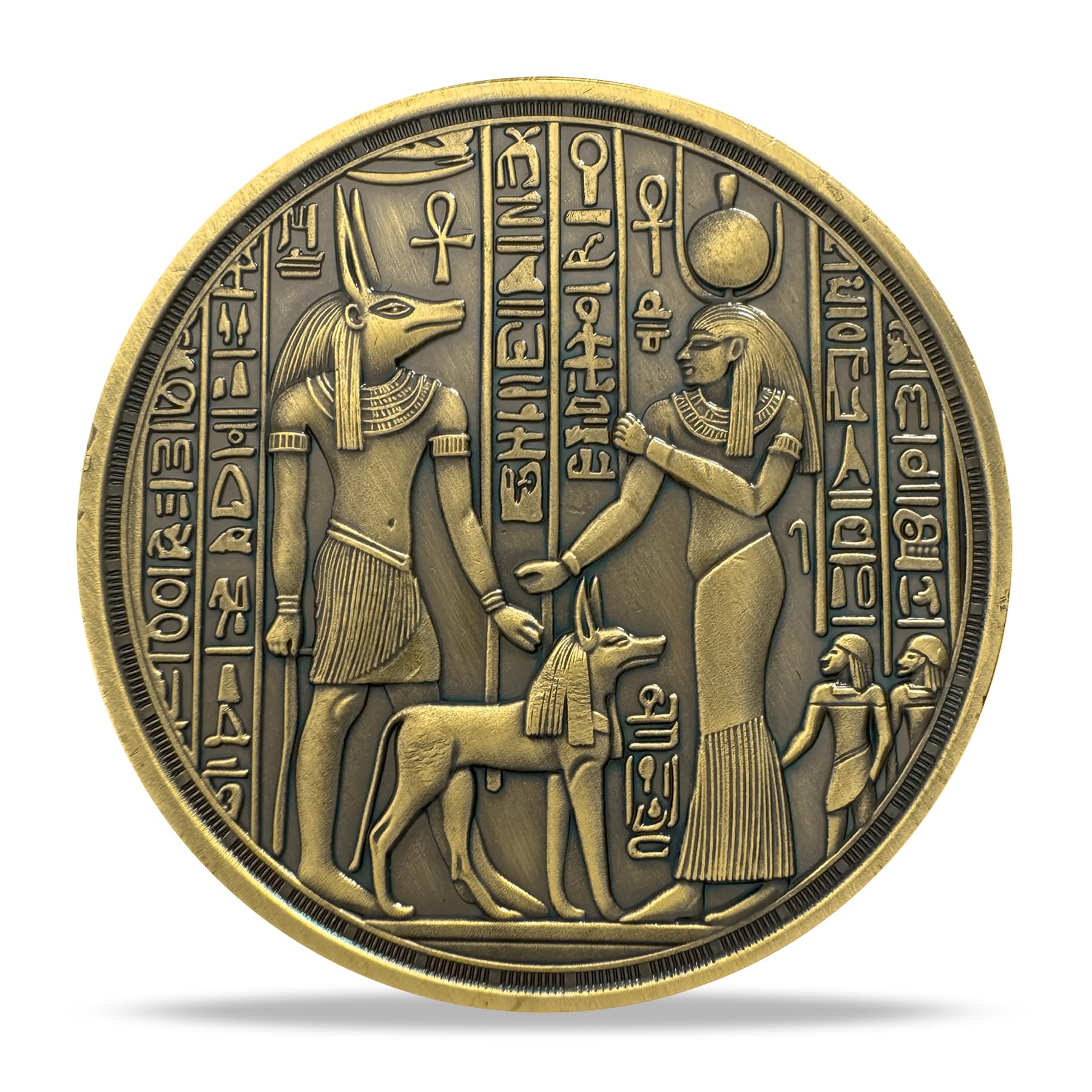 Anubis and Ancient Egyptian Religious Coin mysite