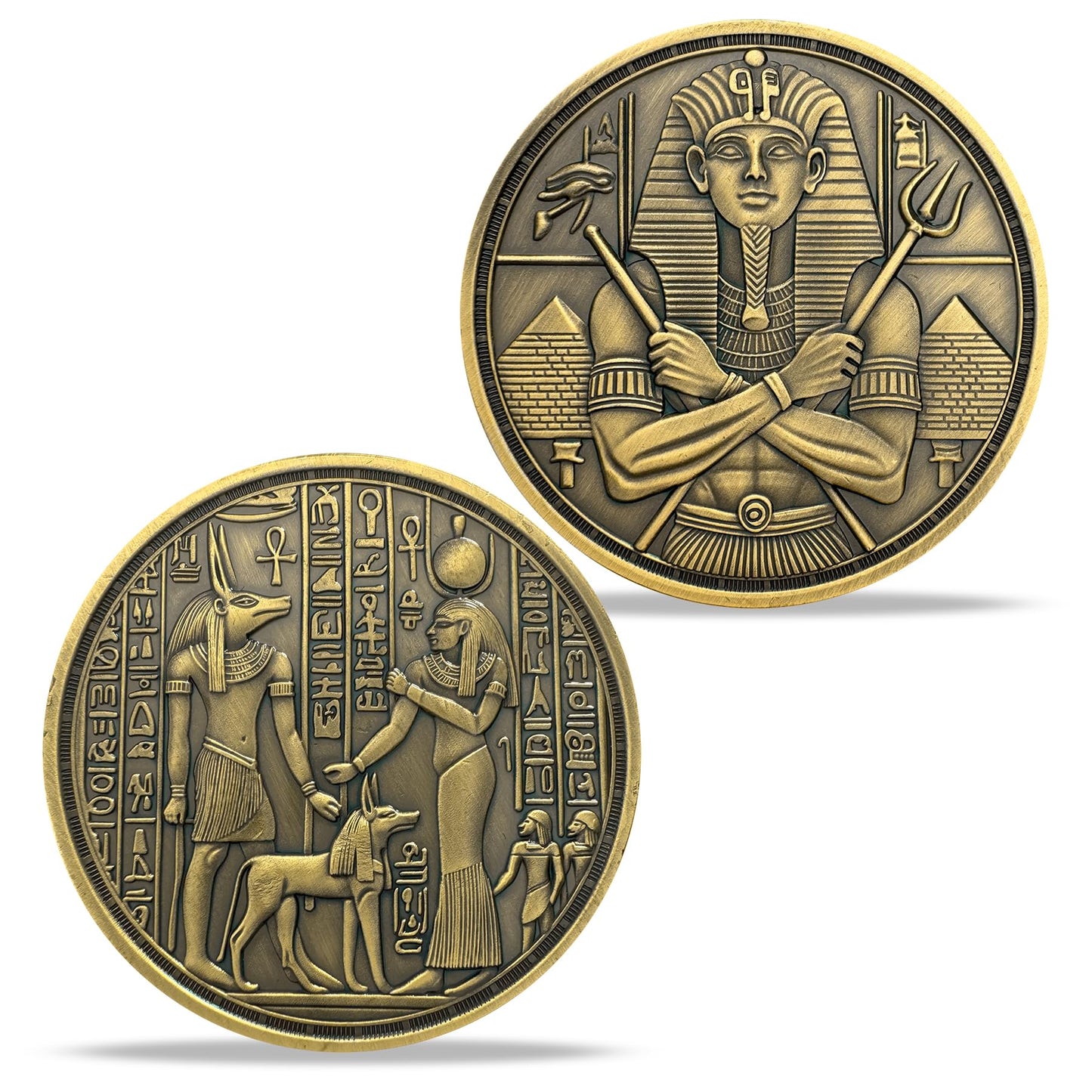 Anubis and Ancient Egyptian Religious Coin mysite
