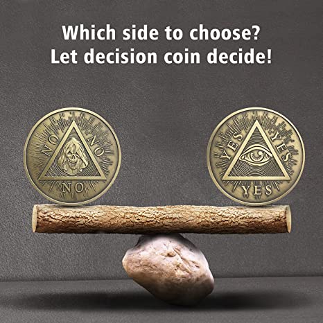 All Seeing Eyes or Death Skull Decision Coins mysite