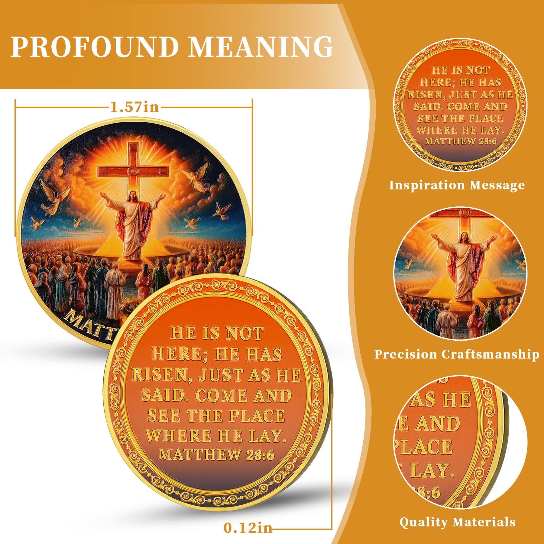 Jesus Religious Challenge Coin mysite