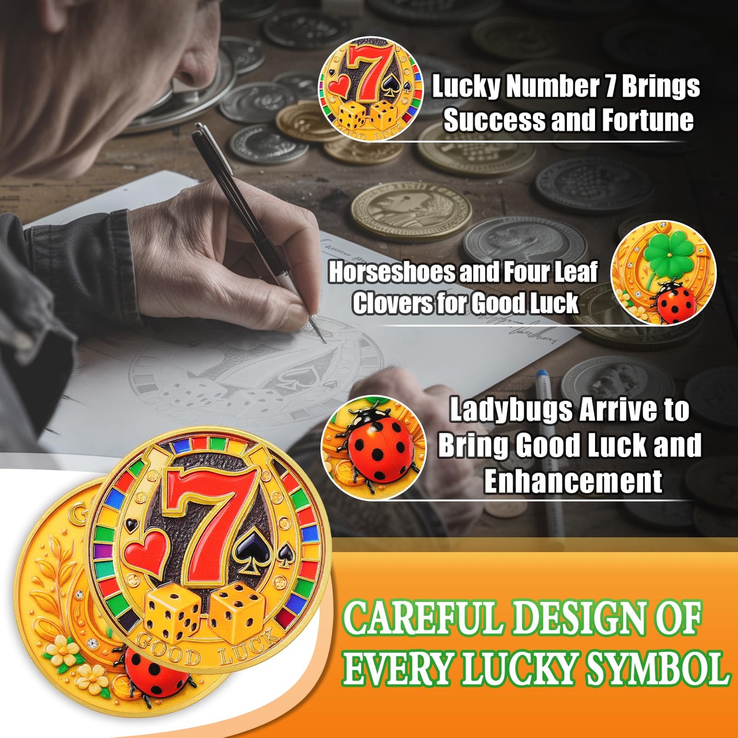 Original Double Sided Lucky Coin mysite