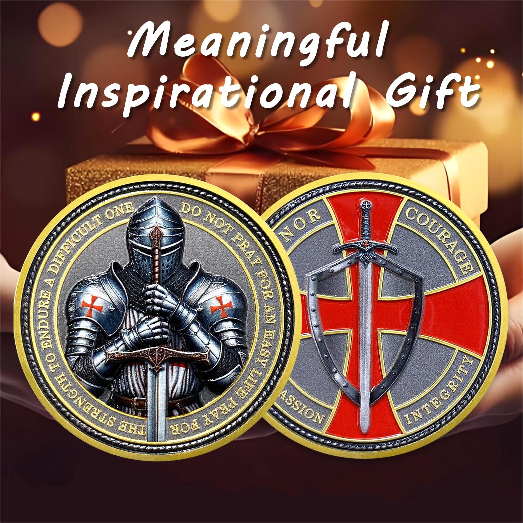 Knights Templar Coin Christian Challenge Coin mysite