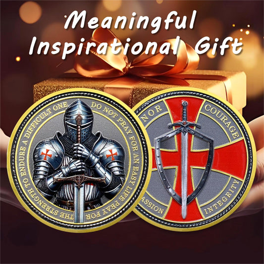 Knights Templar Coin Christian Challenge Coin mysite