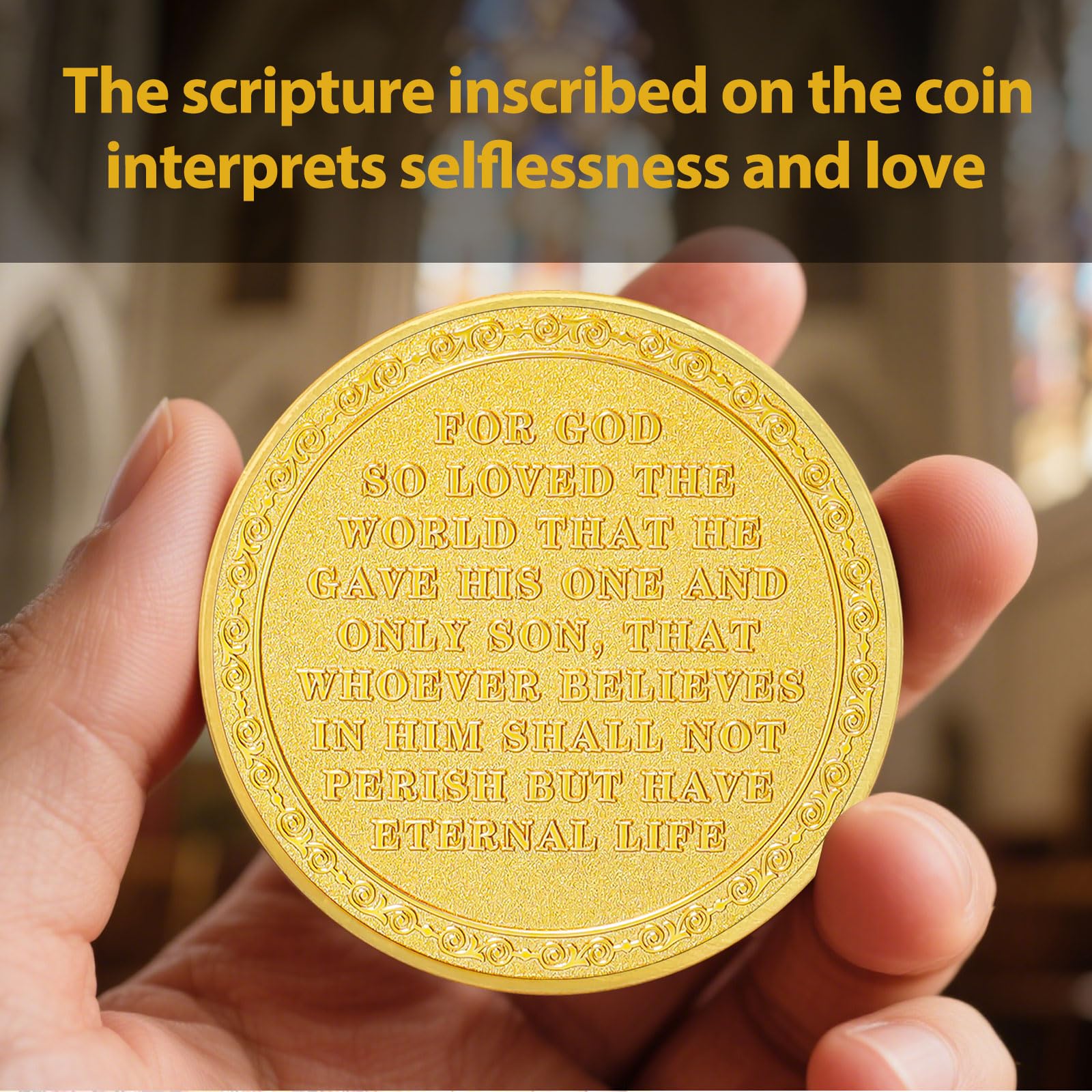 Tokenara Christian Religious Challenge Coin mysite