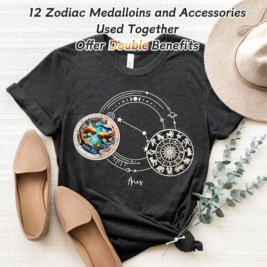 Cool Pisces 12 Zodiac Challenge Coin mysite