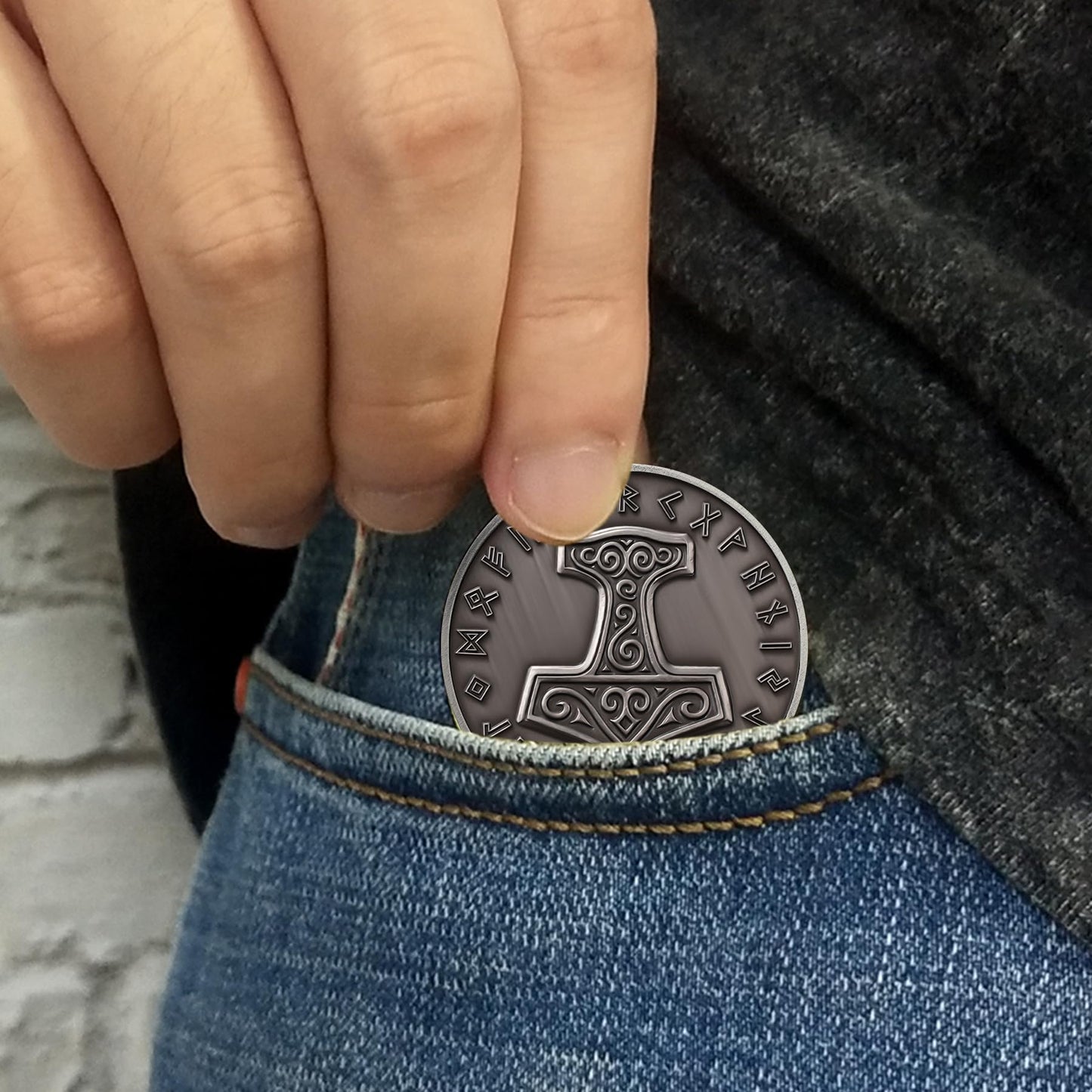 Imasoner Viking Thor's Hammer Coin mysite
