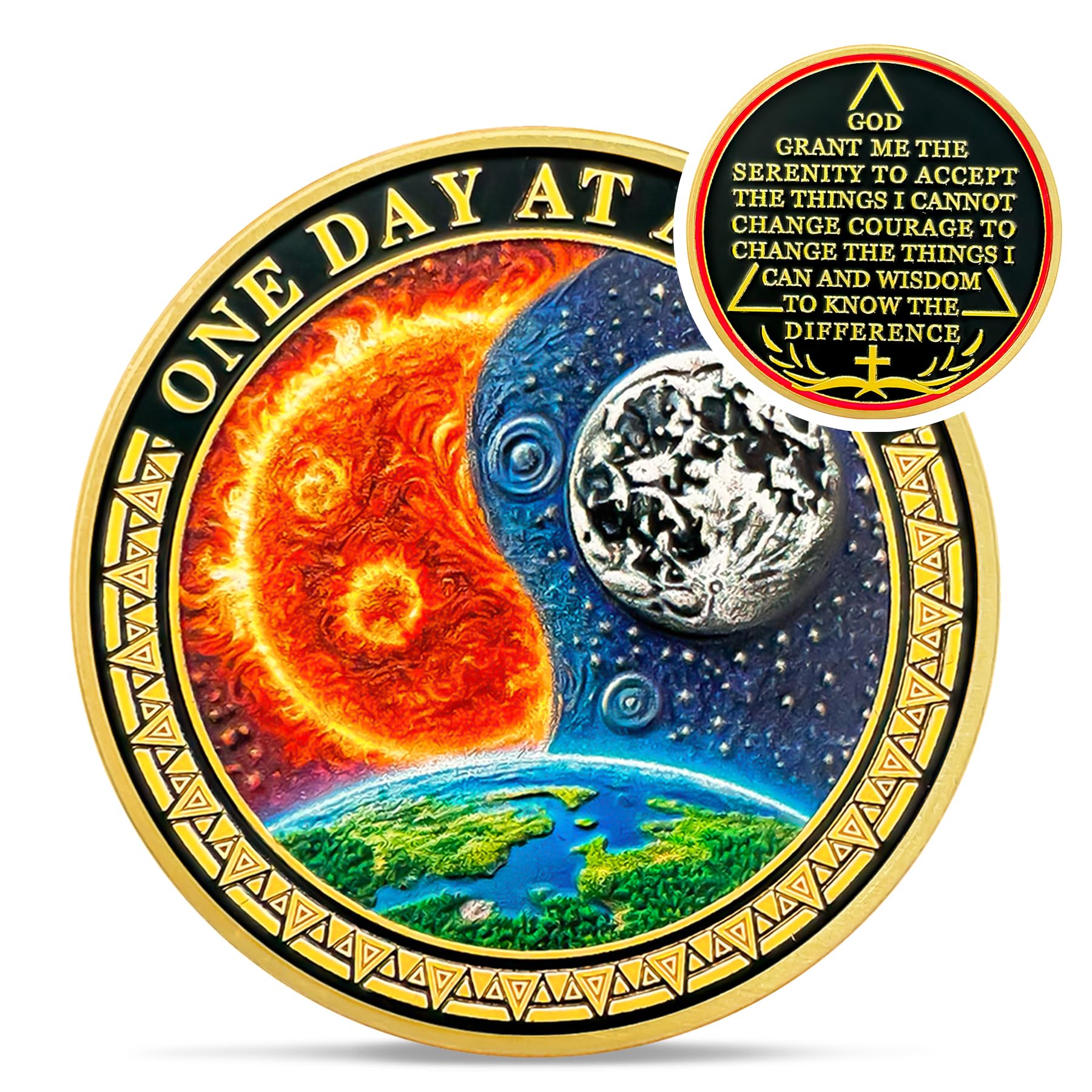 Sun and Moon Sobriety Coin mysite