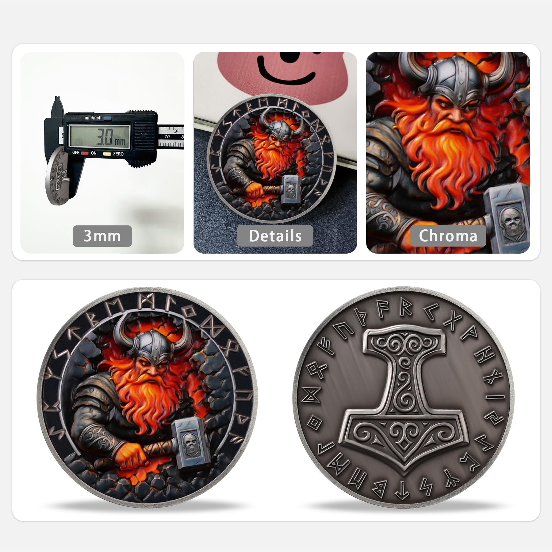 Imasoner Viking Thor's Hammer Coin mysite