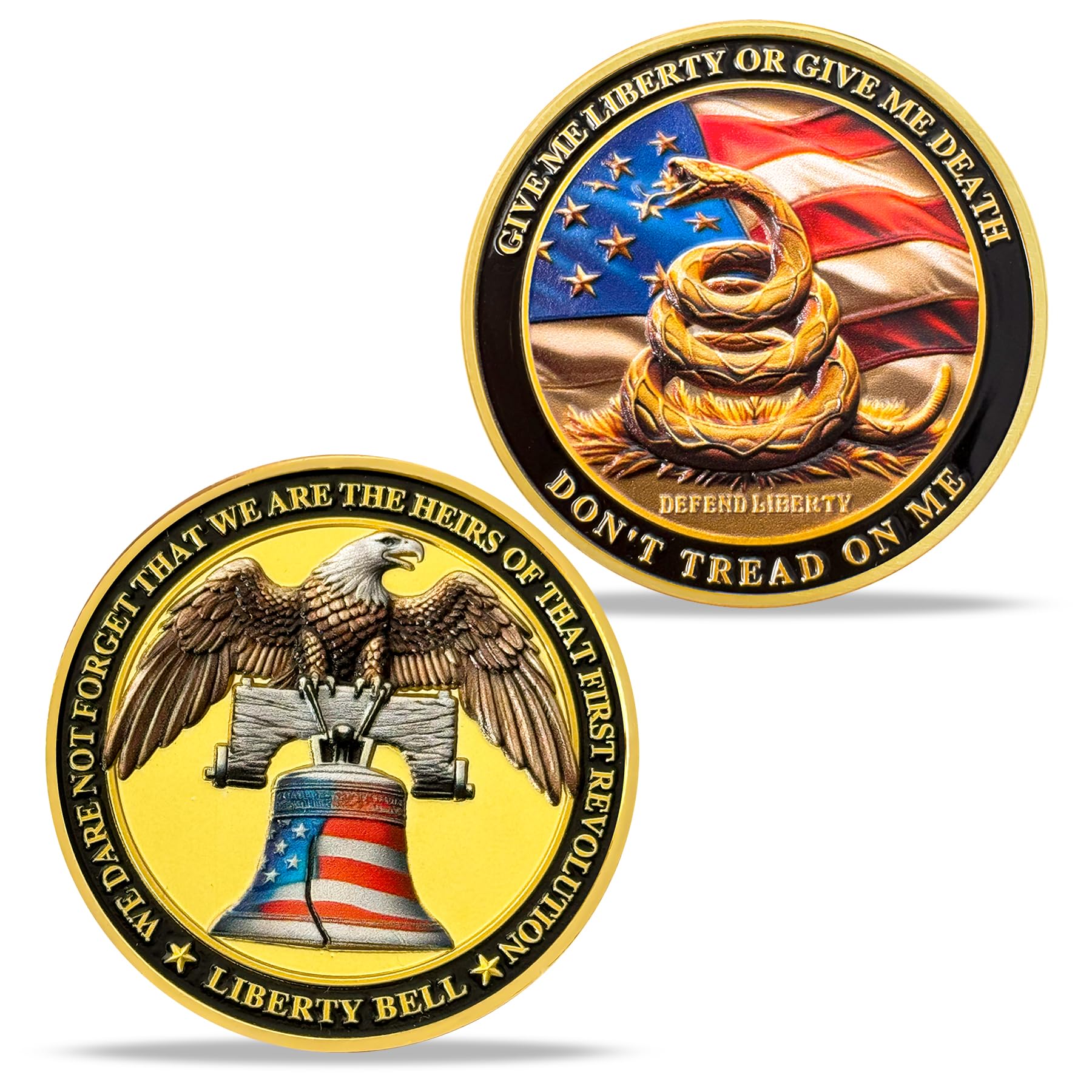 Patriotic Military Challenge Coin mysite