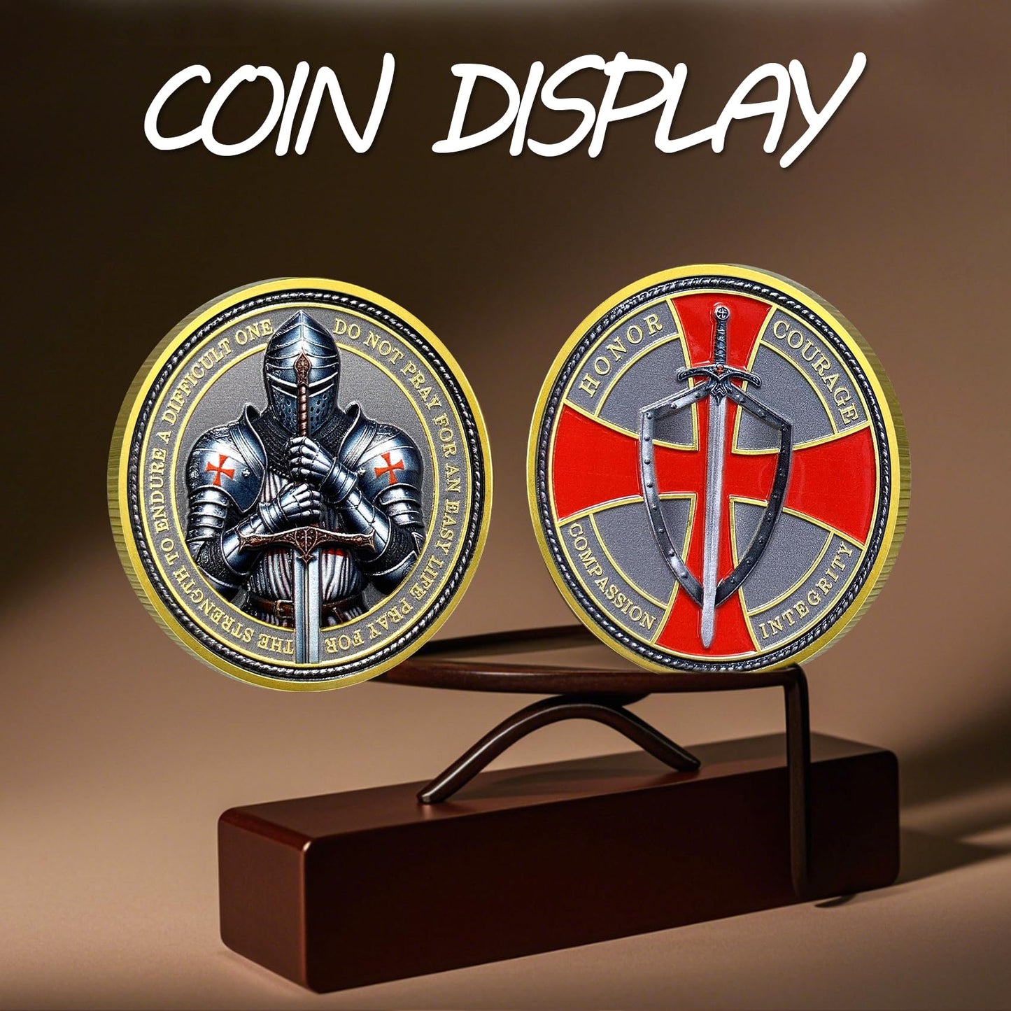 Knights Templar Coin Christian Challenge Coin mysite