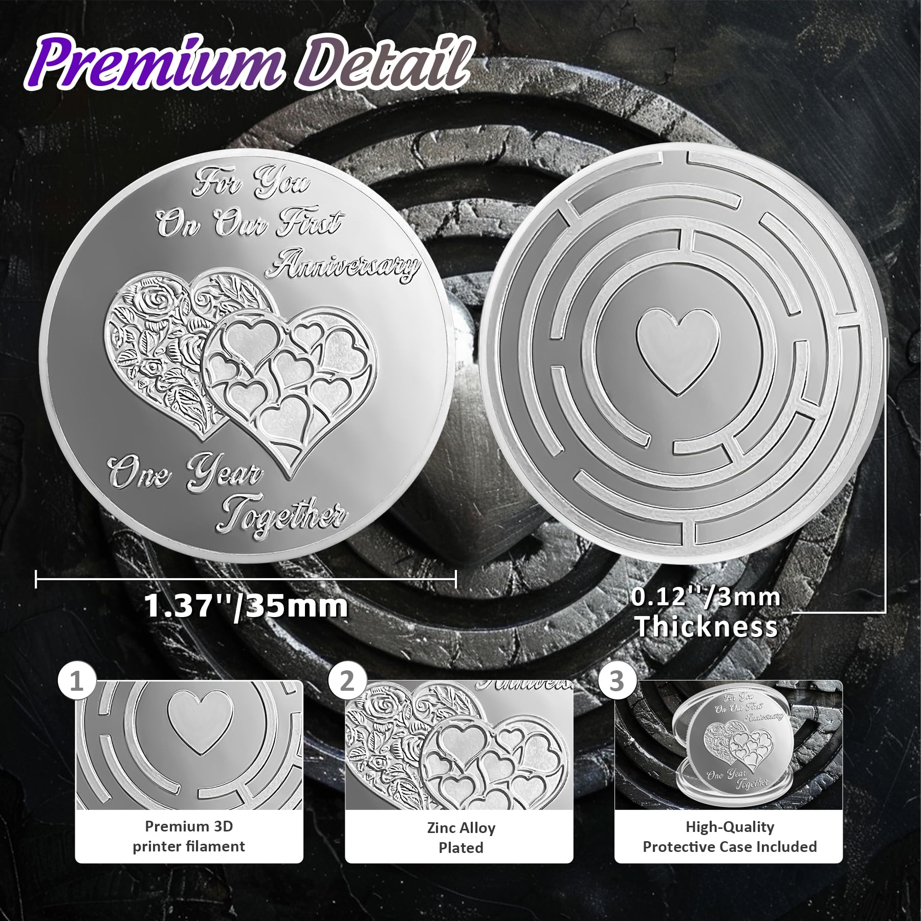 Happy First Anniversary Love Coin mysite