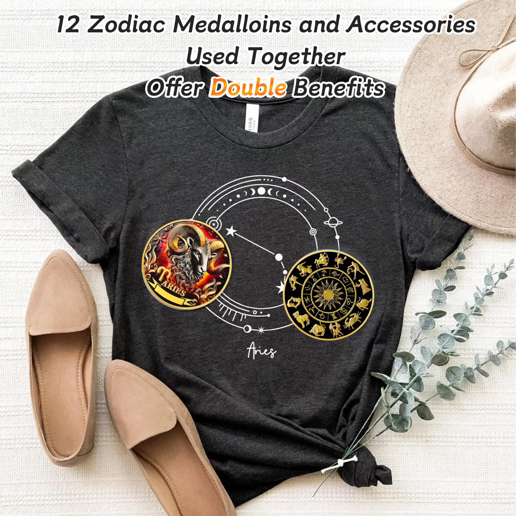 Aries 12 Zodiac Protective Talisman Challenge Coin mysite