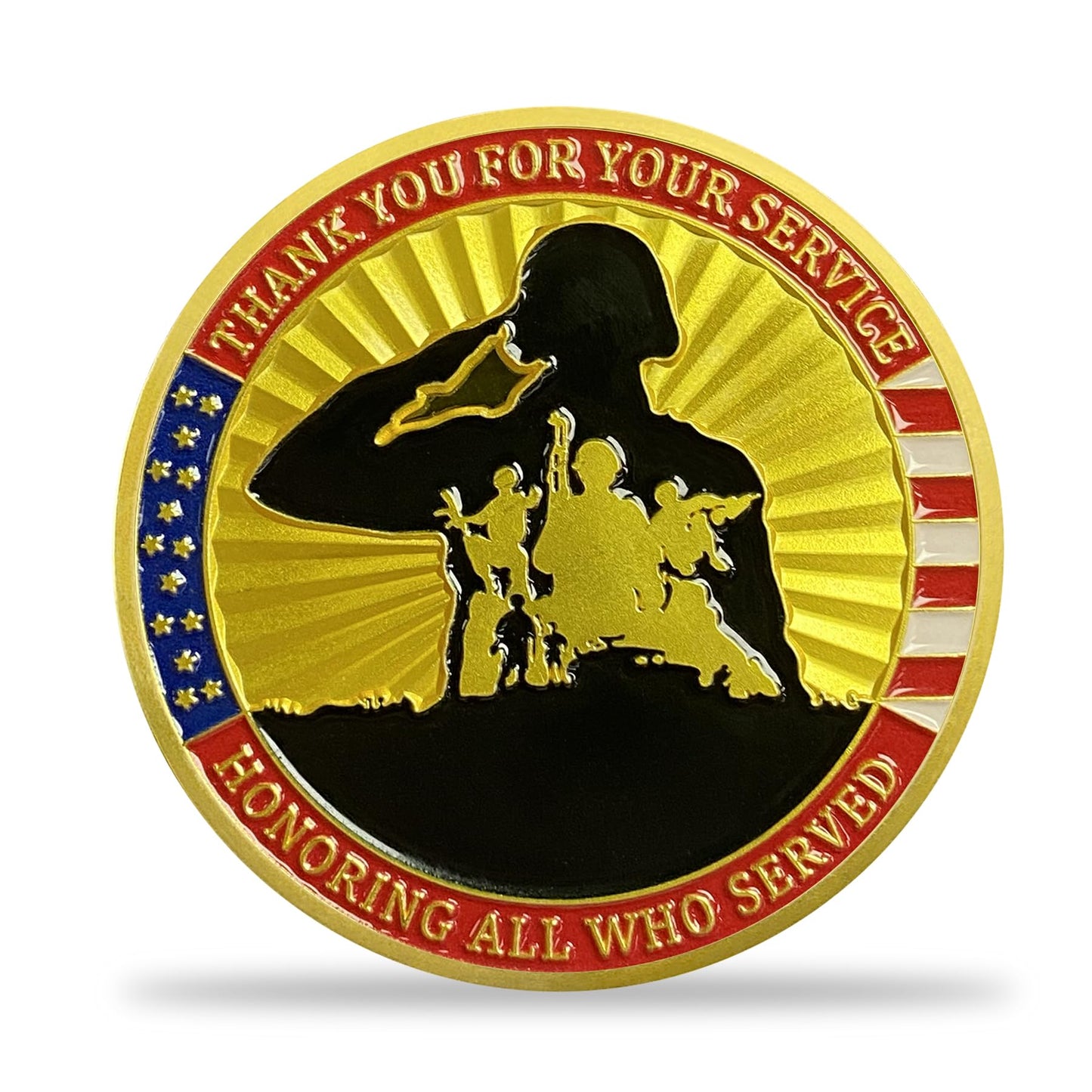 AtSKnSK Military Challenge Coin Veteran Coin mysite