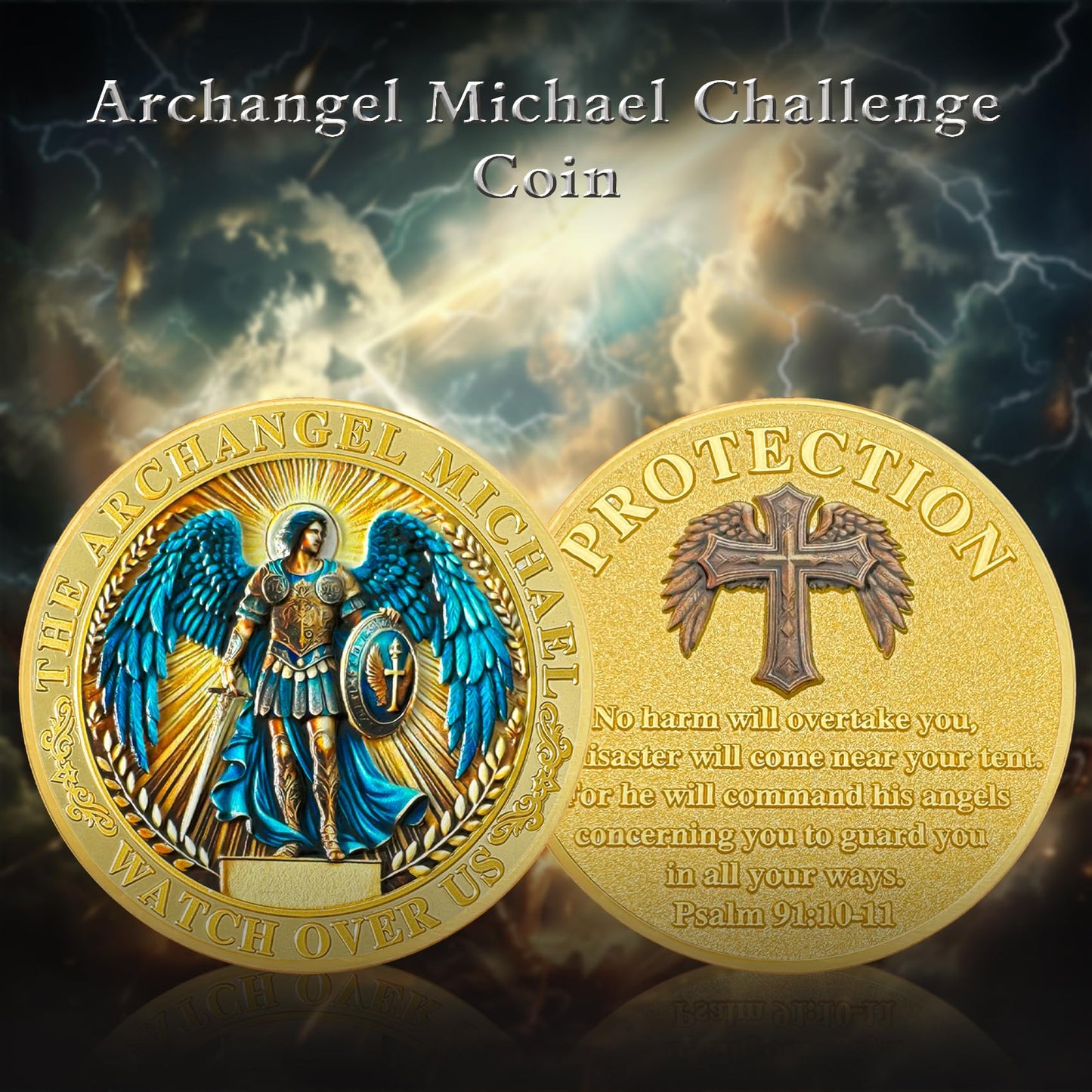 St Michael Coins Saint Michael Police Officers Prayer Coin mysite