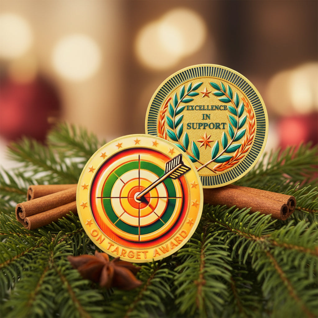 Freemasoner On Target Award Coin Excellence in Support Recognition Coin mysite
