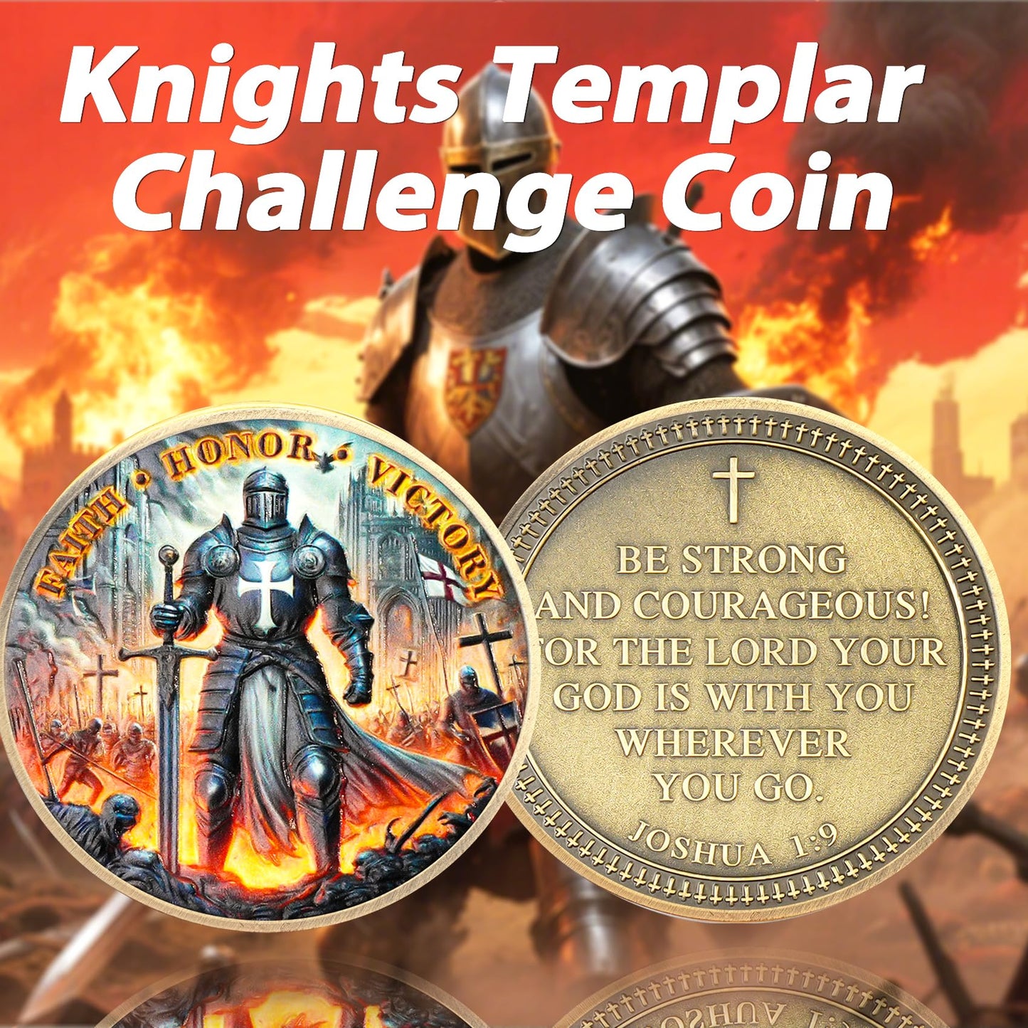 Knights Templar Challenge Coin mysite