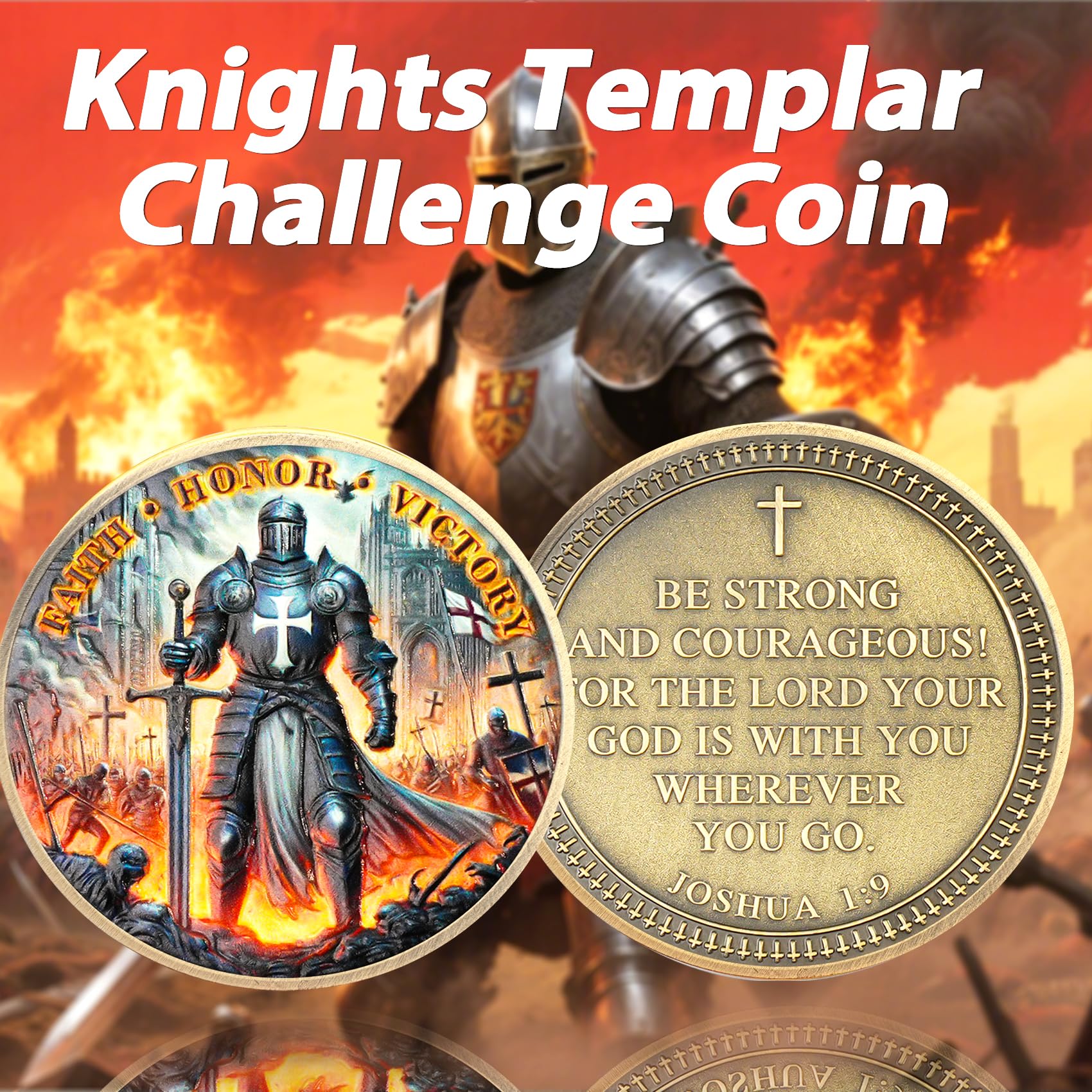 Knights Templar Challenge Coin mysite