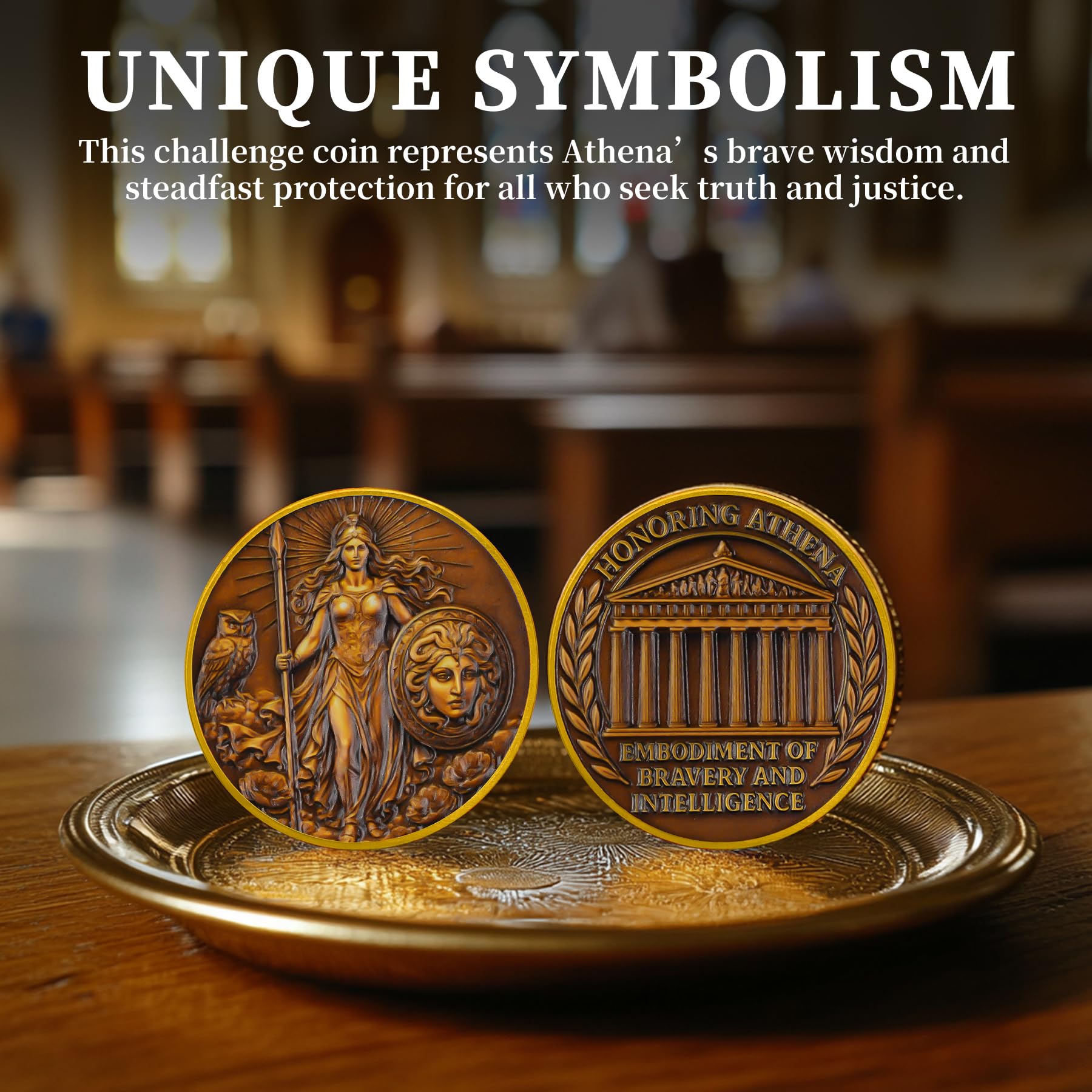 Athena Greek Mythology Coin mysite