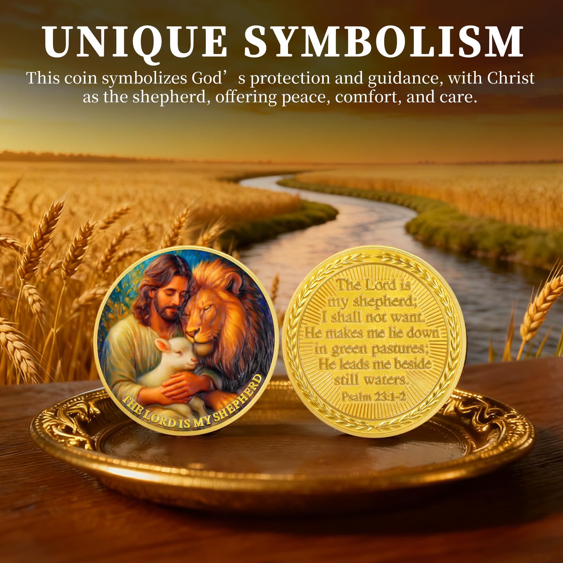 Jesus Shepherd’s Christian Challenge Coin mysite