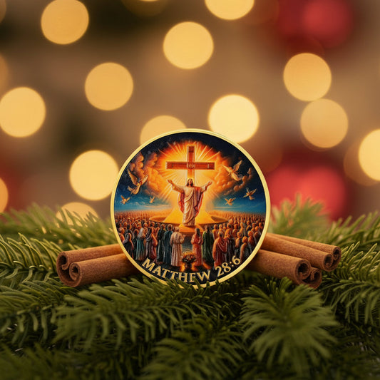 Jesus Resurrection Christian Challenge Coin mysite