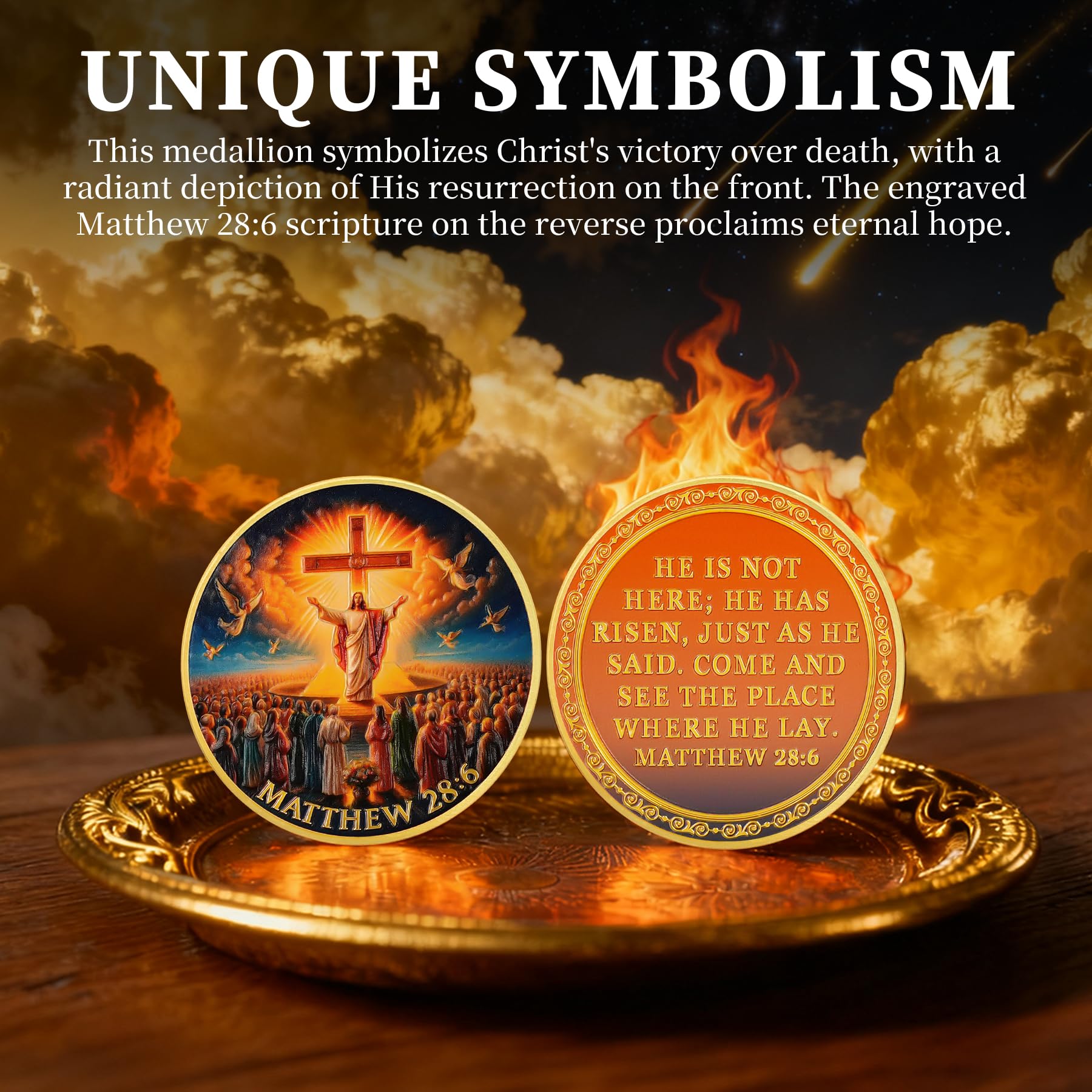 Jesus Religious Challenge Coin mysite