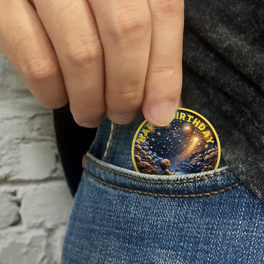 Shooting Star Wish Birthday Coin mysite