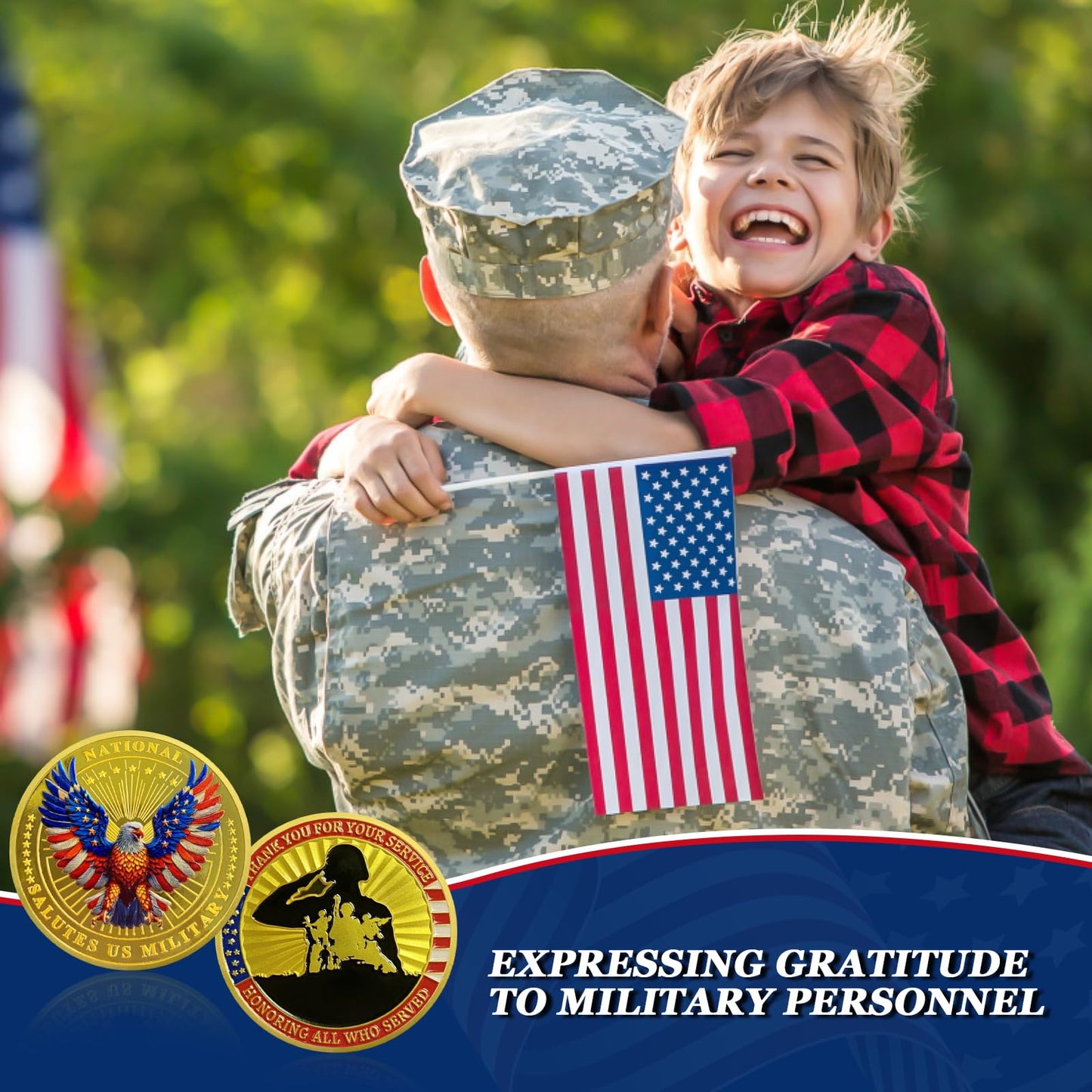 National Salutes US Military Veteran Challenge Coins mysite
