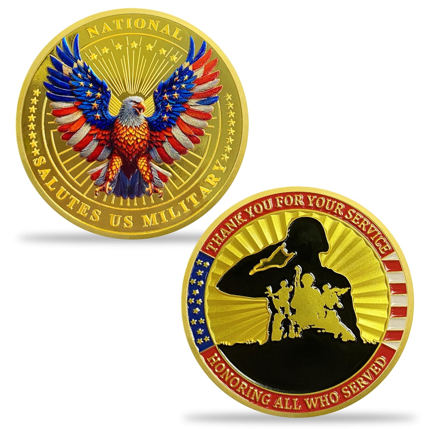 AtSKnSK Military Challenge Coin Veteran Coin mysite