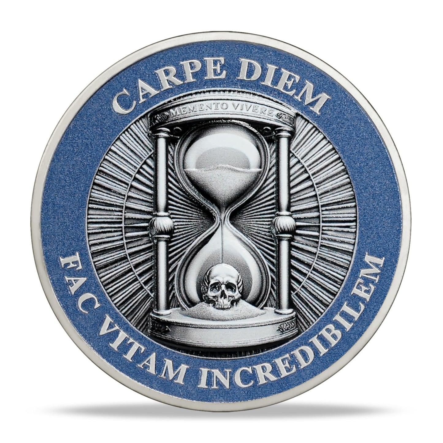 Daily Stoic Practice Inspirational Stoicism Memento Mori Coin mysite