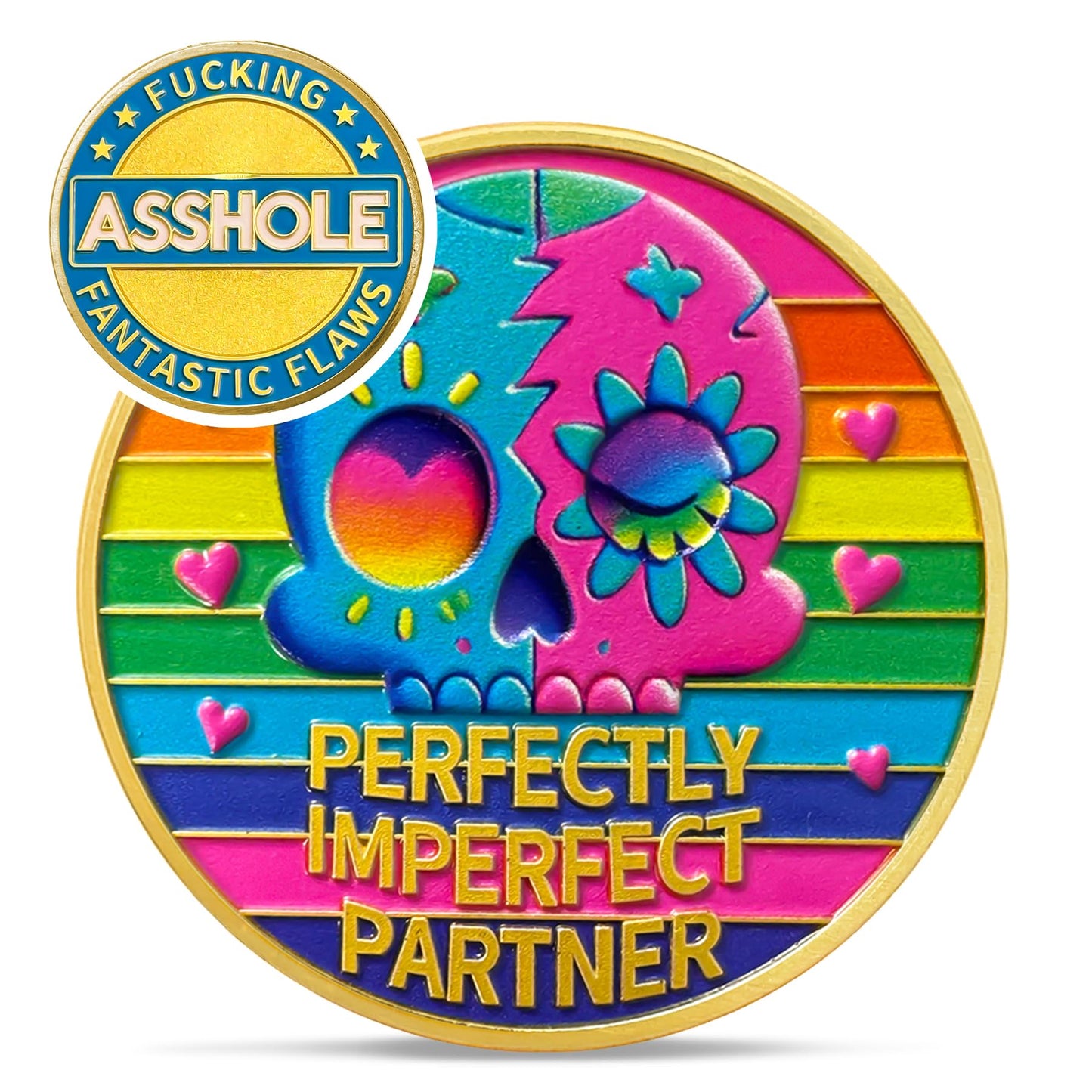 Colorful Skull Official Asshole Coin mysite