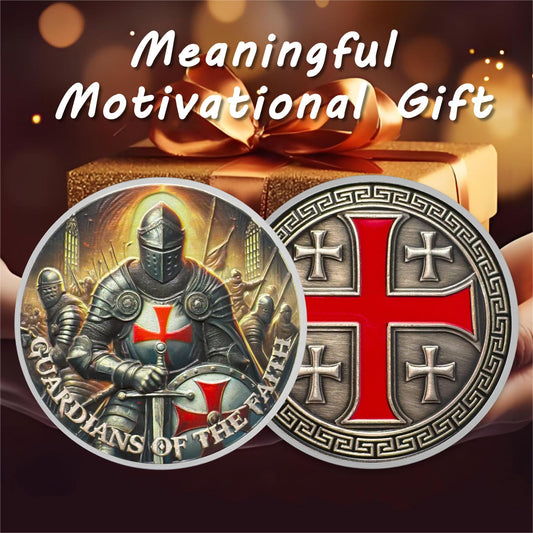 Knights Templar Coin Christian Knight Challenge Coins mysite