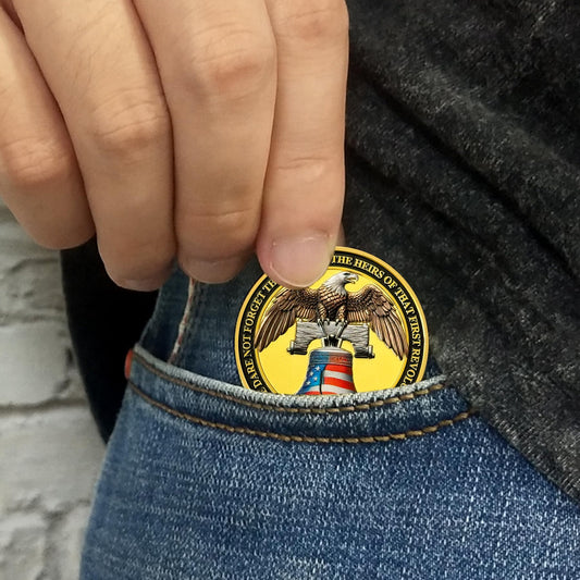 Patriotic Military Challenge Coin mysite