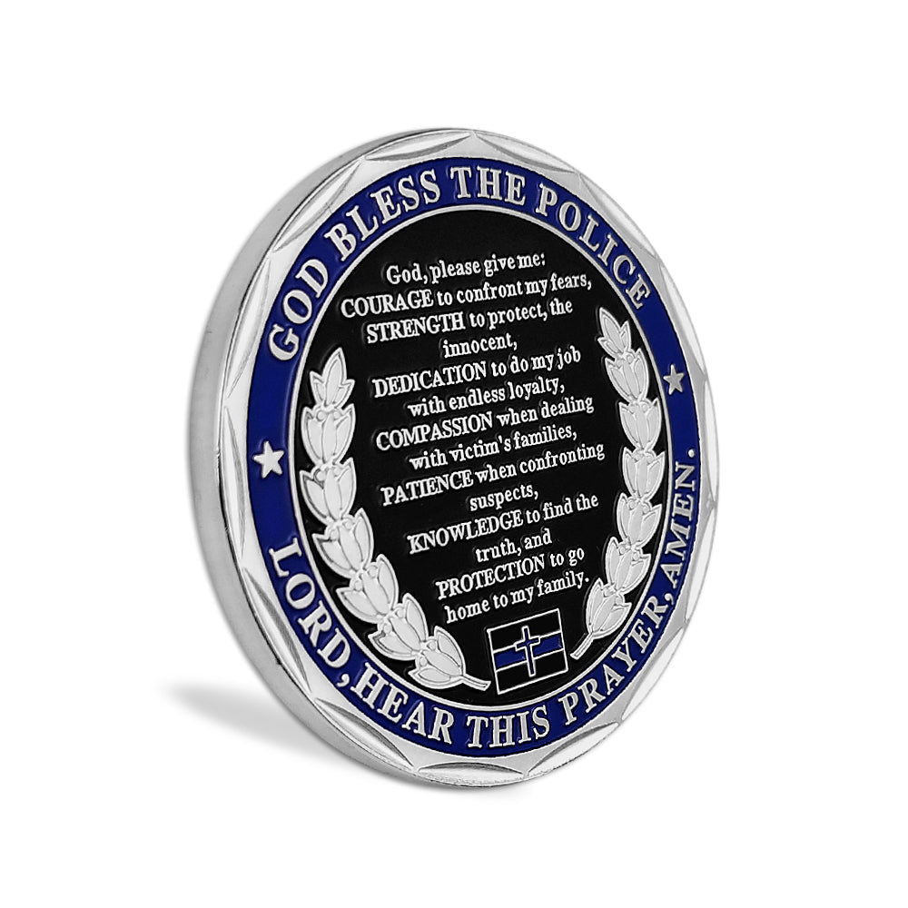 5 Pcs Guardian Angel Police Challenge Coin Gift Set mysite