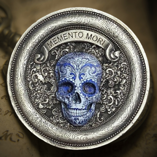 Carpe Diem Momento Mori Stoic Memento Mori Challenge Coins mysite