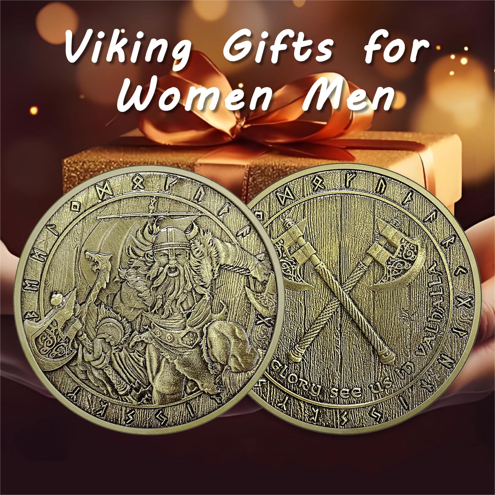 Lucky Viking Warrior Norse Mythology Viking Valhalla Coin mysite