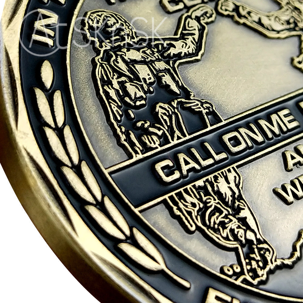 US Army Brofist Challenge Coin Bronze Military Collectible Soldier Fist Bump-AtSKnSK mysite