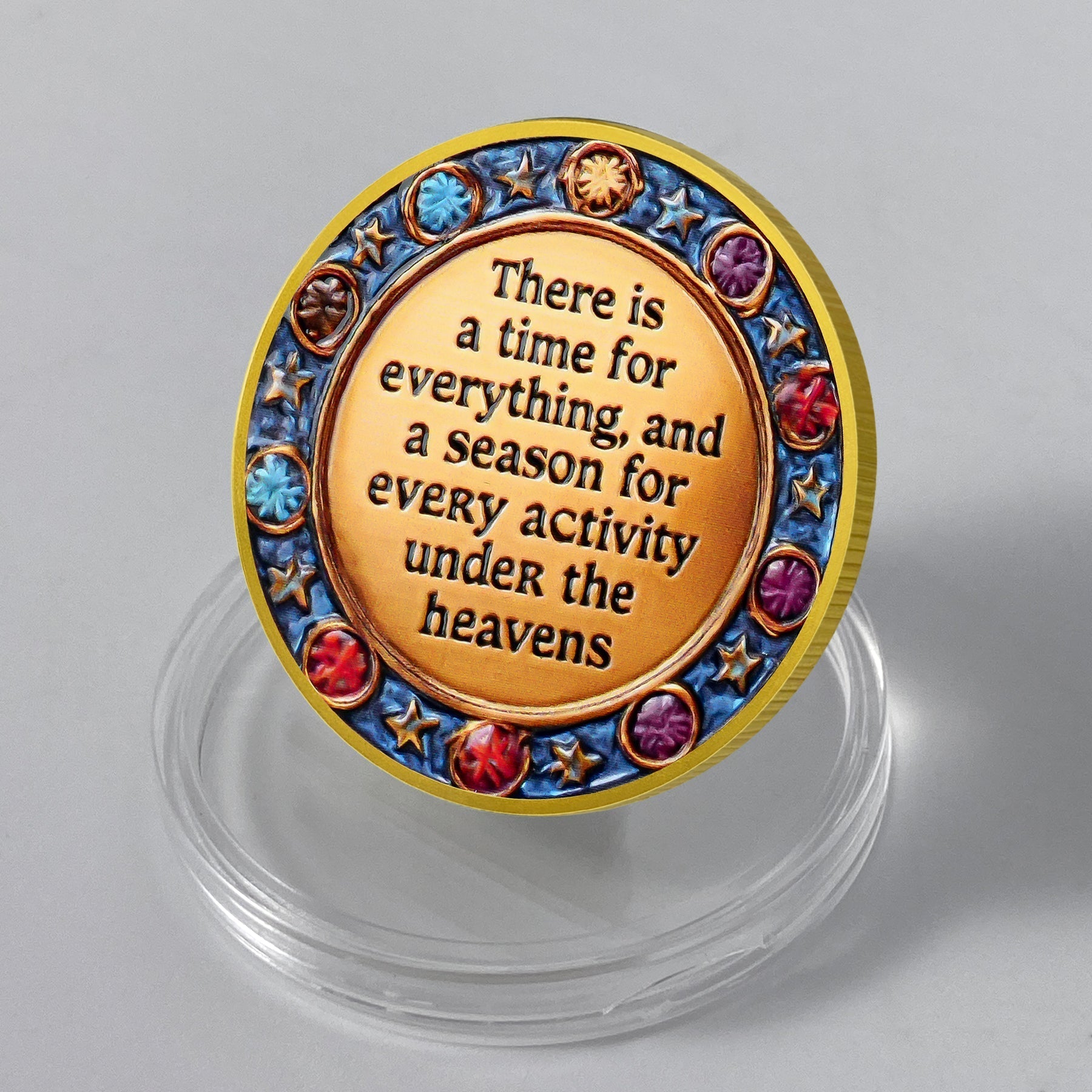Chinese Traditional The Yin Yang Tree Recovery Sobriety Coin mysite