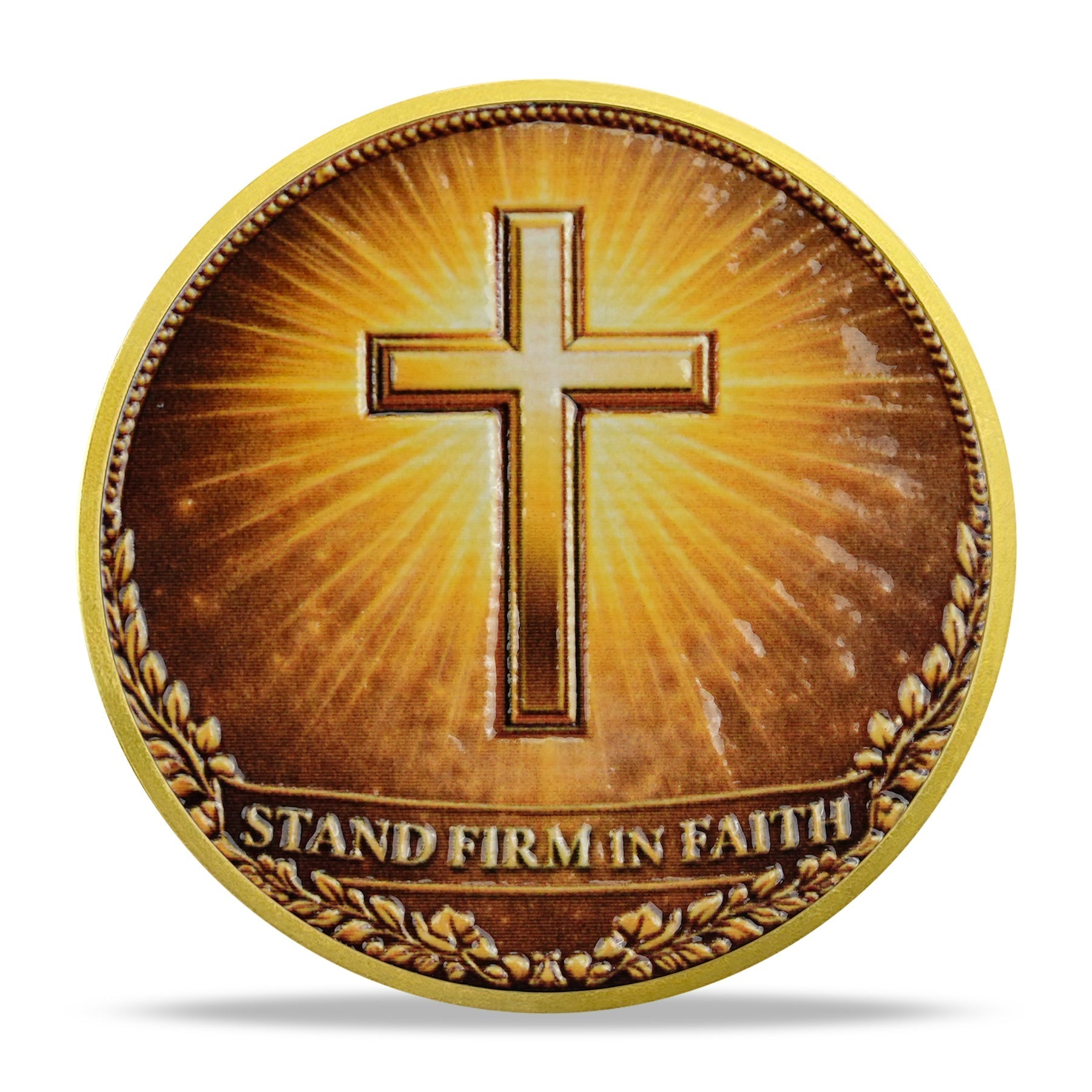 Holy Wing Knight Christian Challenge Coin mysite