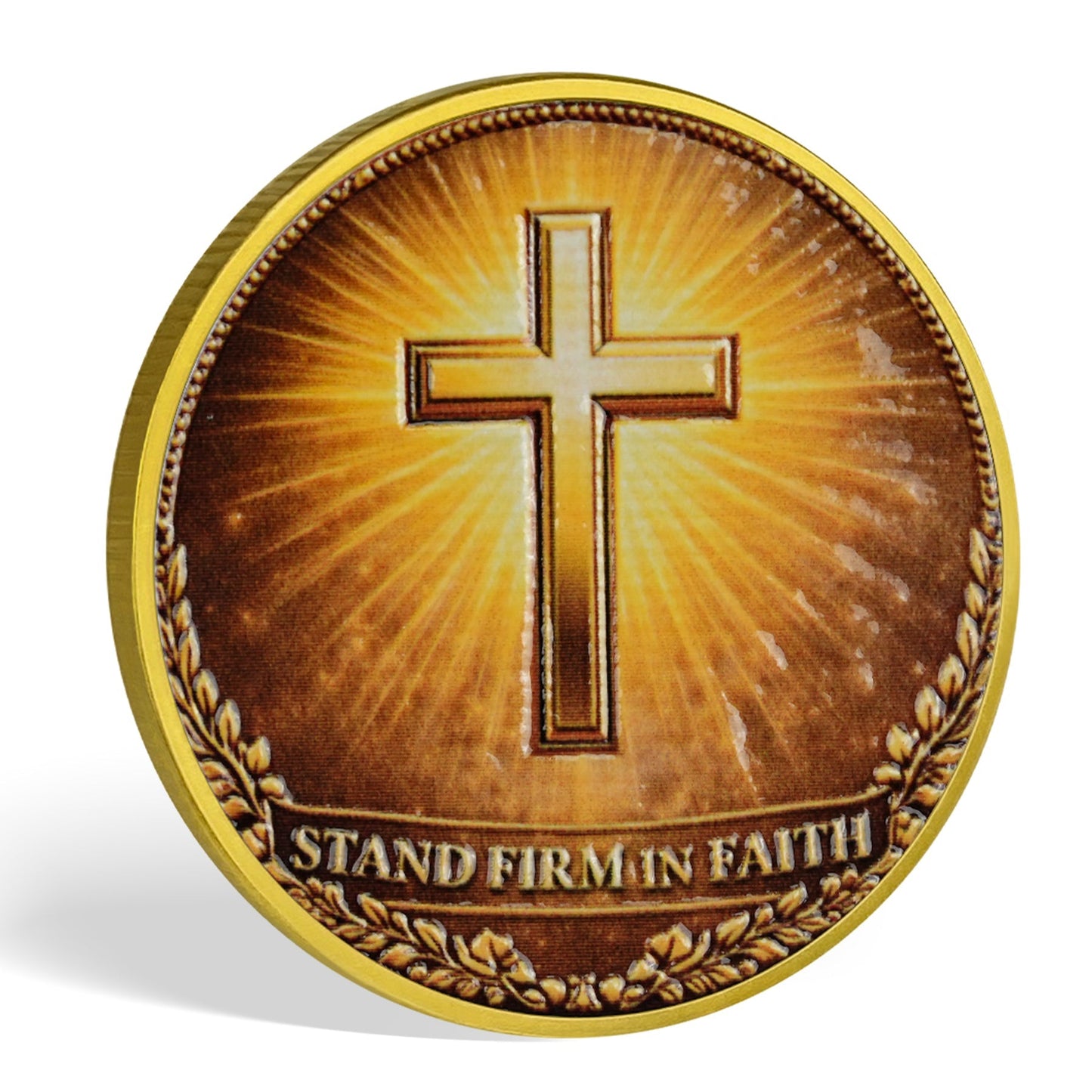 Holy Wing Knight Christian Challenge Coin mysite