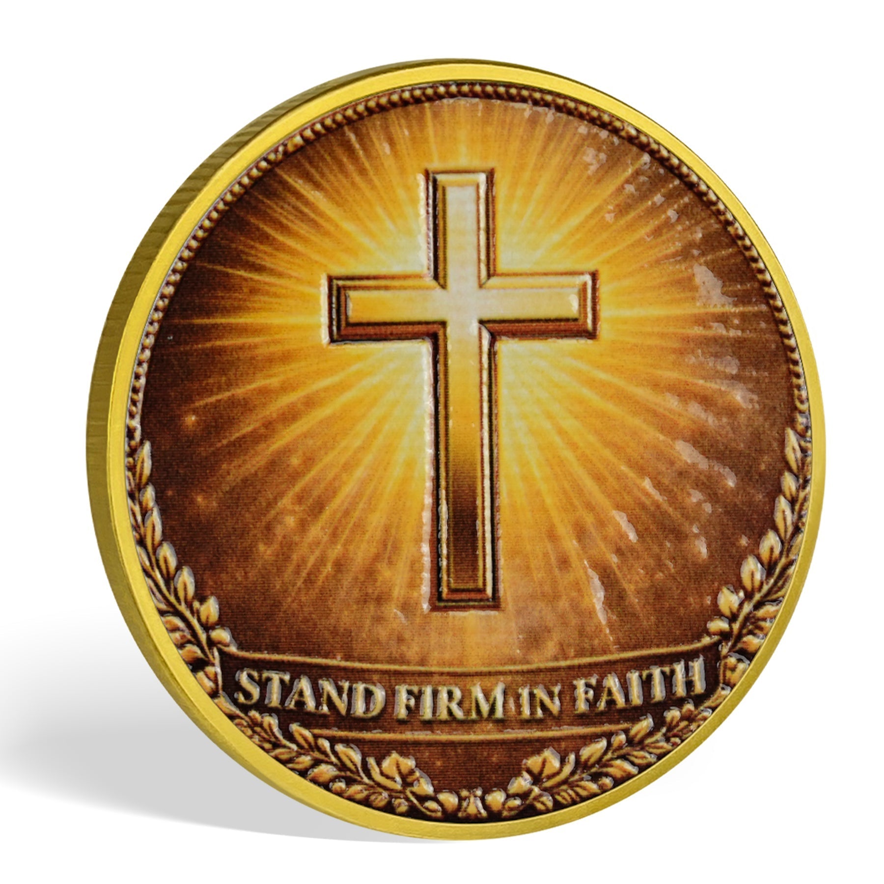 Holy Wing Knight Christian Challenge Coin mysite