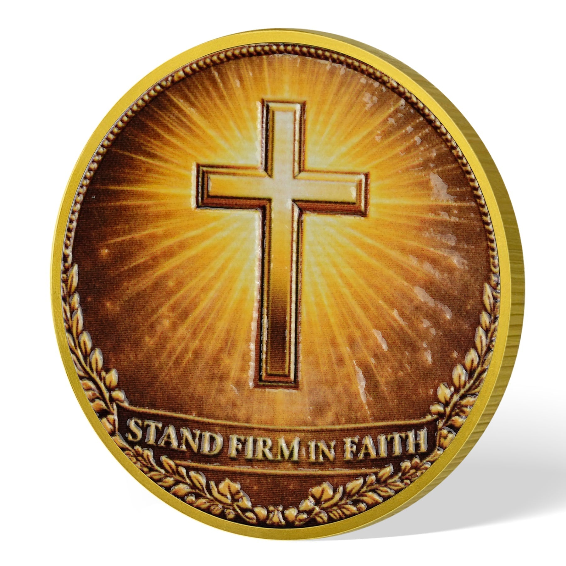Holy Wing Knight Christian Challenge Coin mysite