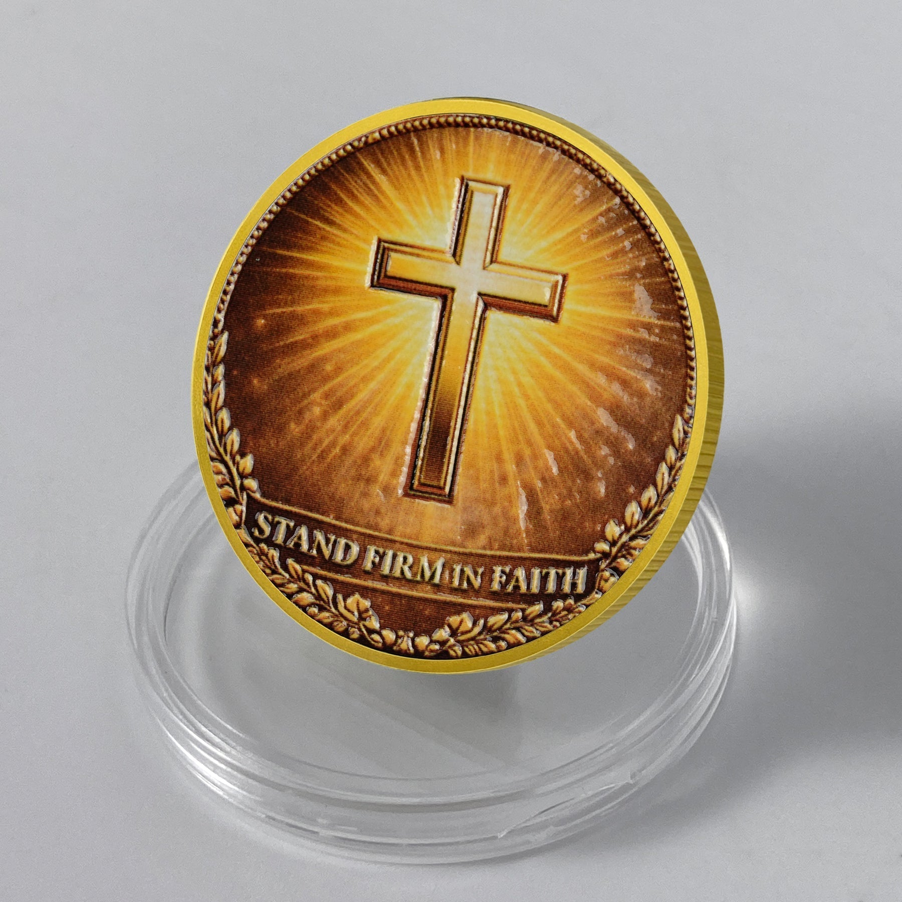 Holy Wing Knight Christian Challenge Coin mysite