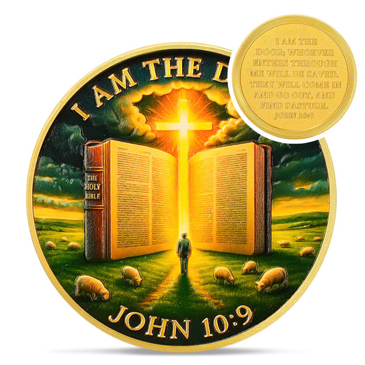 The Sheep Gate Christian Challenge Coin Coin With Meaning