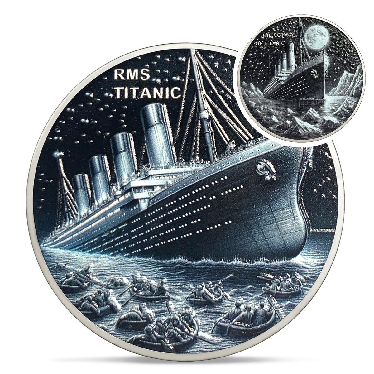 RMS Titanic Challenge Coin Coin With Meaning