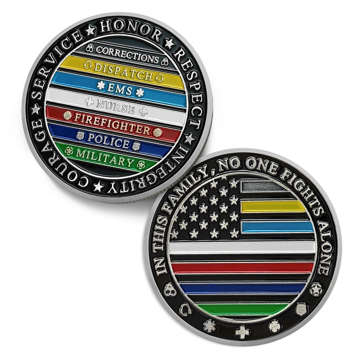 Thin 7 Color Coin With Meaning