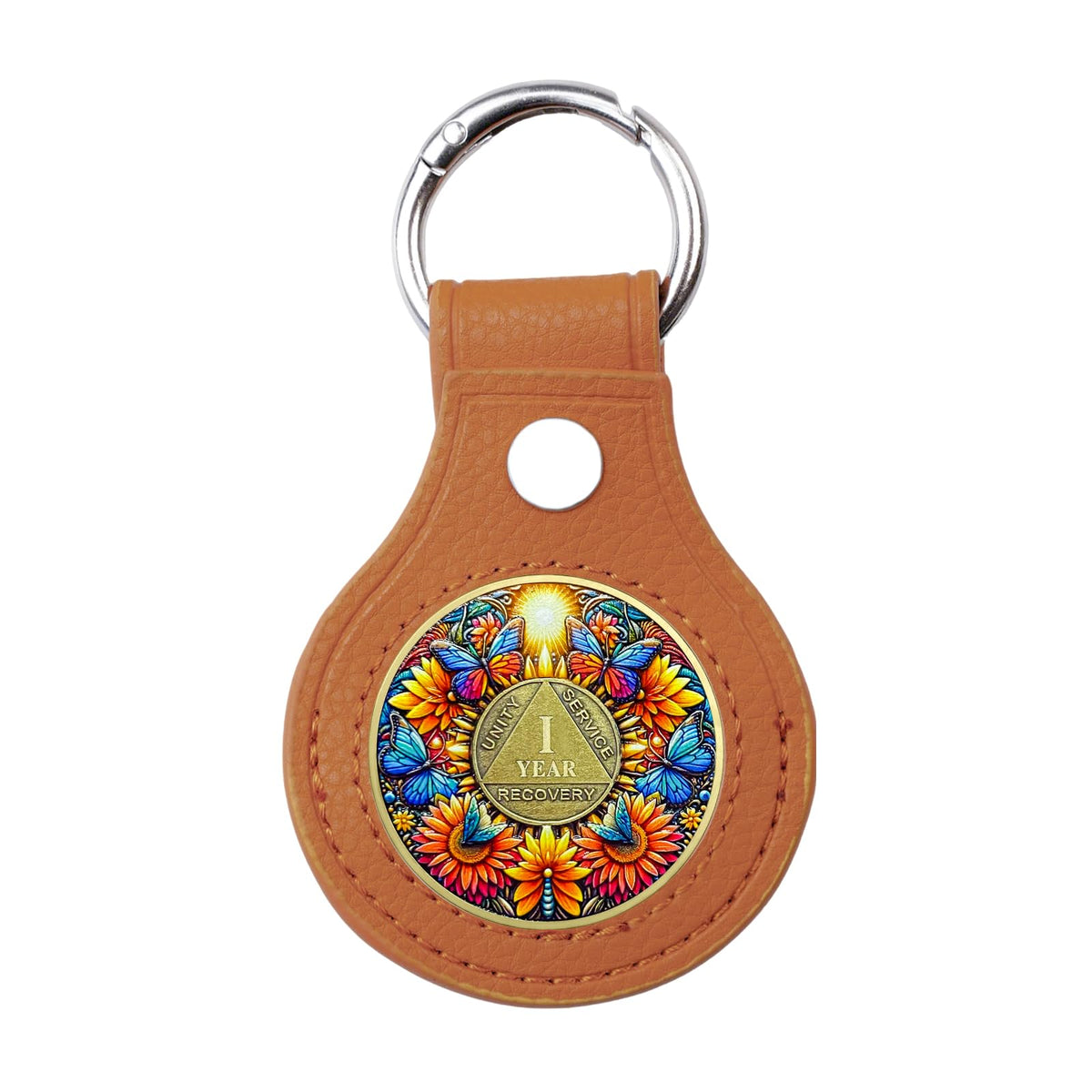 Premium Leather Coin Holder Coin With Meaning